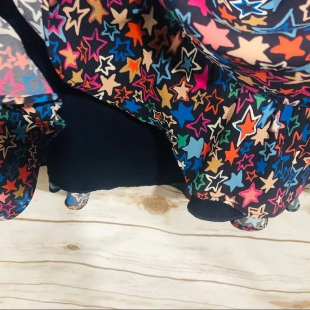J.‎ Crew one shoulder kaleidoscope star dress size 00